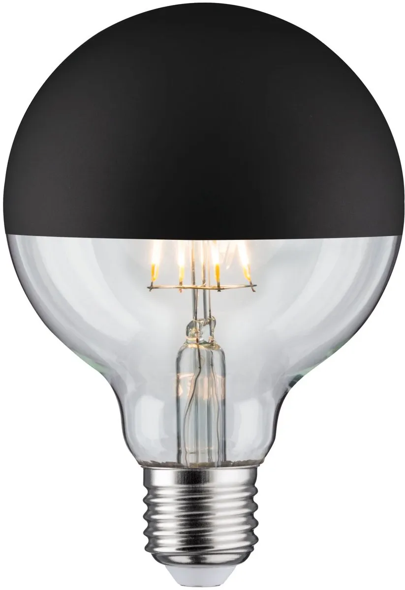 Paulmann Modern Classic Edition LED Globe Kopspiegel E27 G95 600lm - 6,5W - Mat Zwart