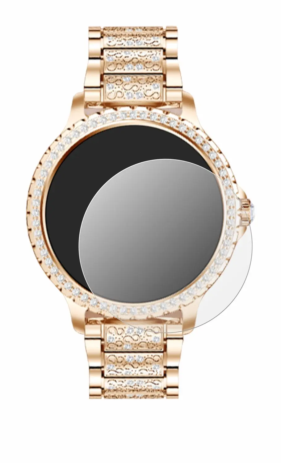 upscreen Screenprotector voor fitonyo Smartwatch 1.32" - Mat - afbeelding 5 van 6