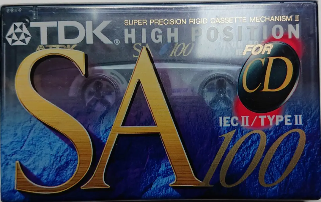TDK SA 100 Cassettebandje
