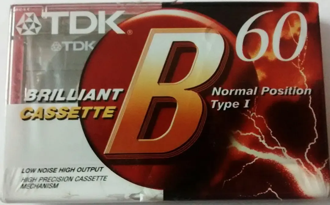 TDK B-60 Cassettetape Normal Type I EAN 4902030026257