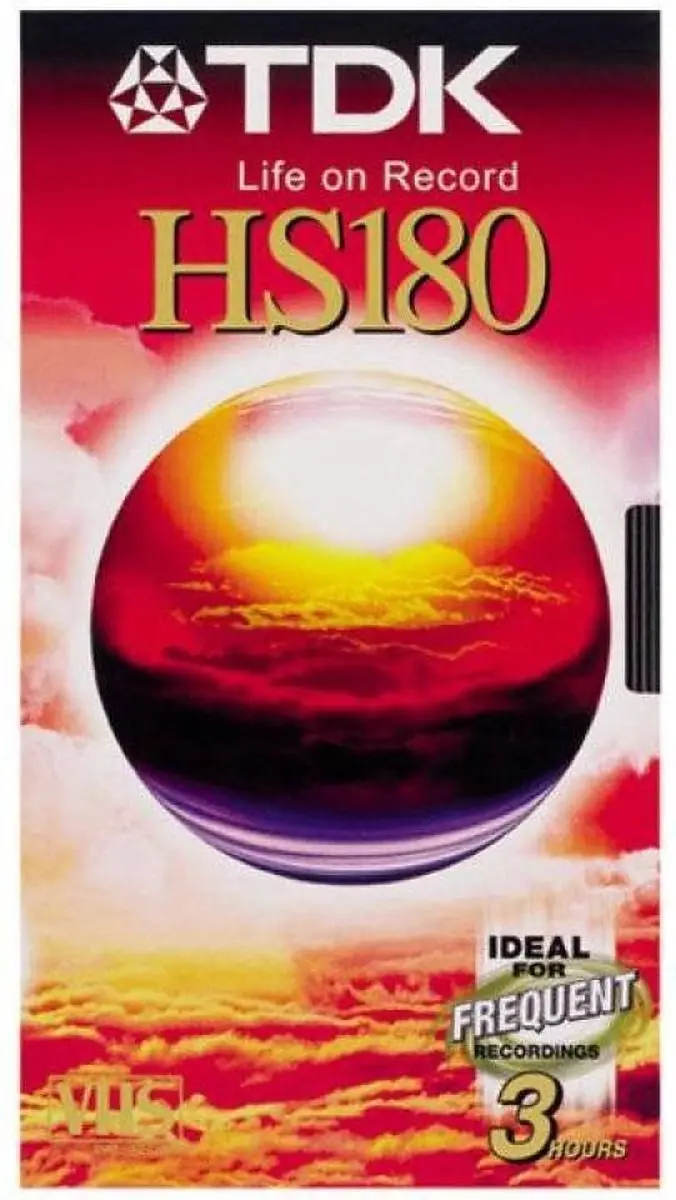 Videoband VHS TDK E 180 HS                HH