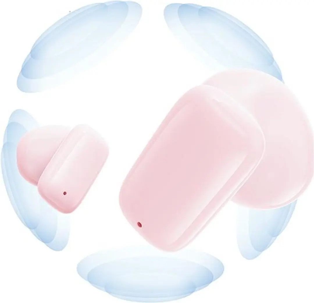 USAMS TD-serie USAMS-BHUTD01 True Wireless Koptelefoon - Wit - afbeelding 6 van 6