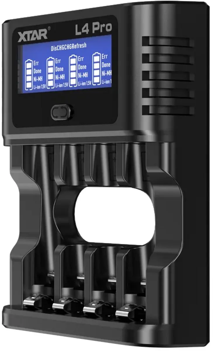 Xtar L4 Pro Universele Smart Batterijlader AA/AAA - afbeelding 2 van 5