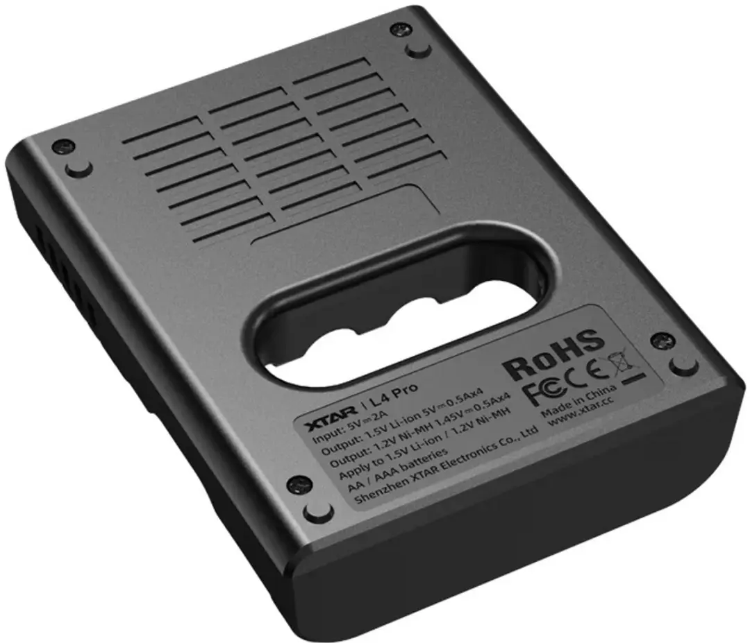 Xtar L4 Pro Universele Smart Batterijlader AA/AAA - afbeelding 5 van 5