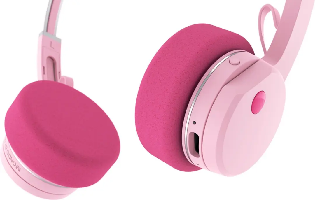 Mondo M1204 Draadloze Hoofdtelefoon On-Ear - Roze - afbeelding 4 van 6