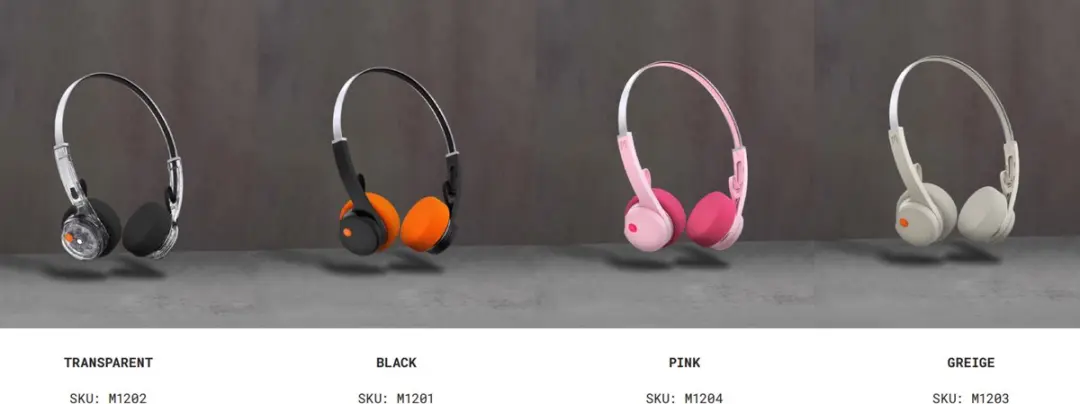 Mondo M1204 Draadloze Hoofdtelefoon On-Ear - Roze - afbeelding 3 van 6