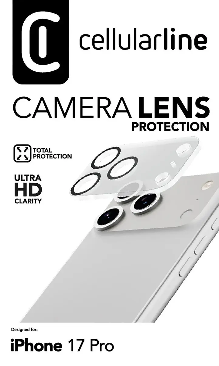Cellularline CAMERALENSIPH17PRO Cameralensbeschermer - afbeelding 5 van 6