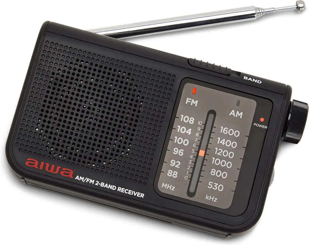 Aiwa RS-55BK Transistorradio - Zwart - afbeelding 3 van 6