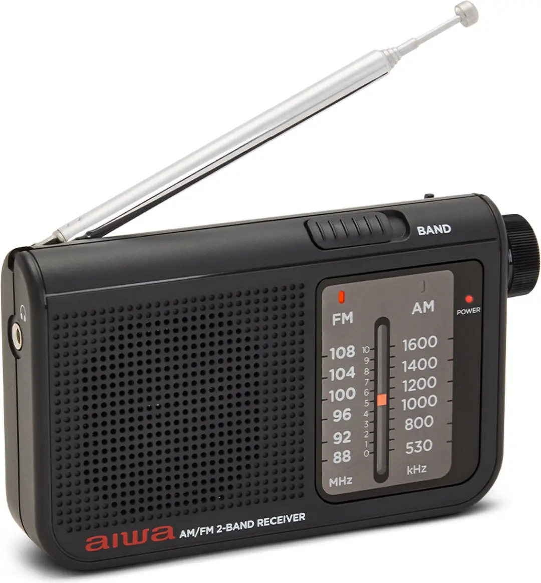 Aiwa RS-55BK Transistorradio - Zwart - afbeelding 5 van 6