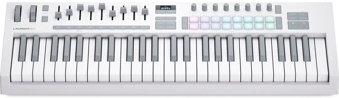 Novation Launchkey 49 MK4 SYN0009054-001 MIDI Controller - Wit - afbeelding 5 van 6