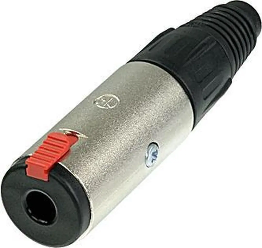 Neutrik NJ3FC6 Jackplug 6,35 mm Bus, recht