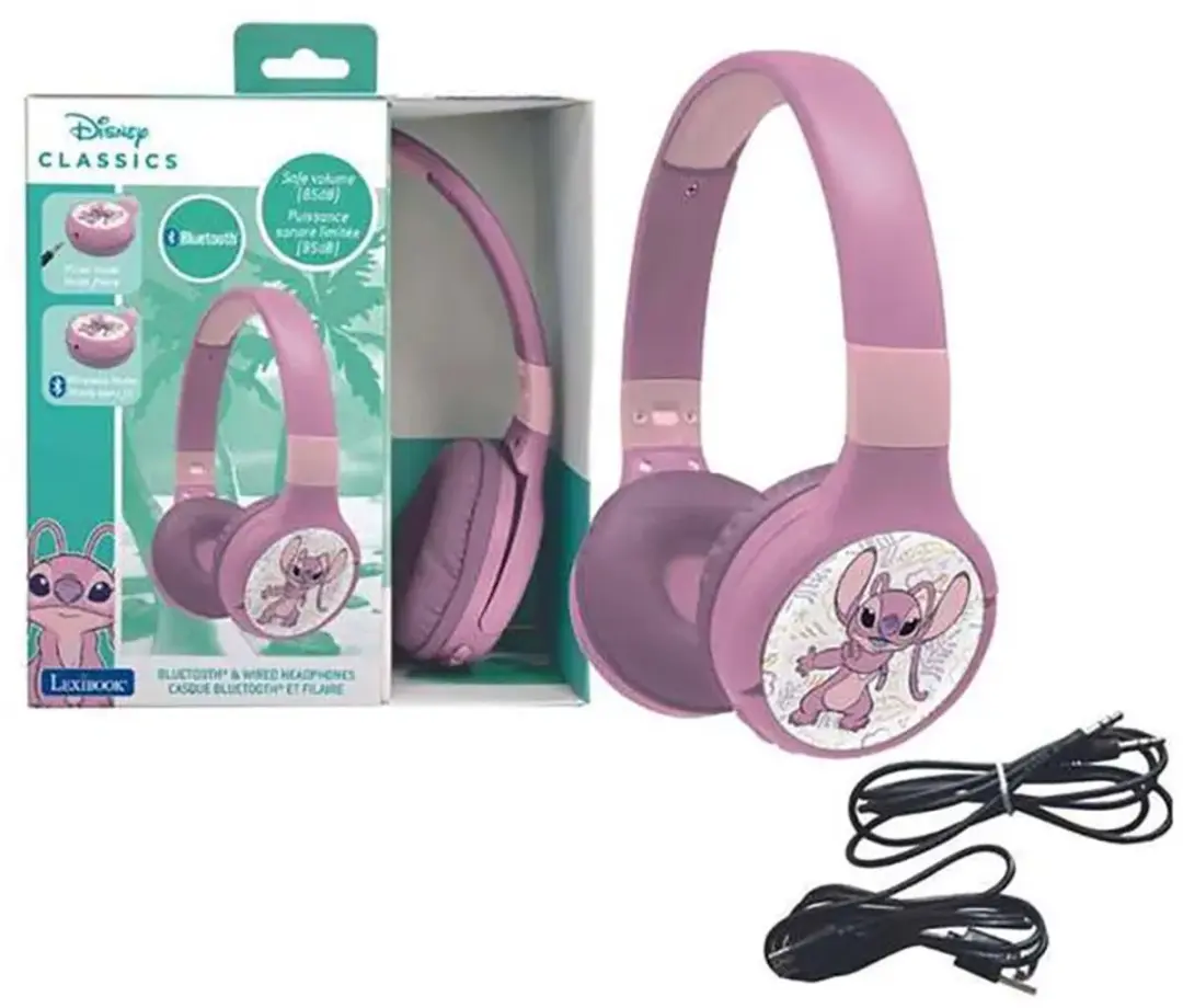 Lexibook Angel HPBT010D1 Bluetooth Koptelefoon - Roze - afbeelding 3 van 6