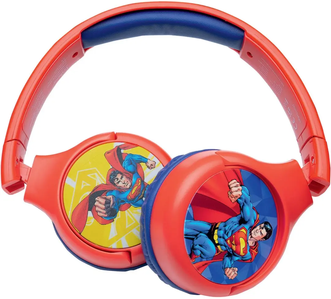 Lexibook HPBT010SU Kinderkoptelefoon 2-in-1 Bluetooth - Rood - afbeelding 3 van 6
