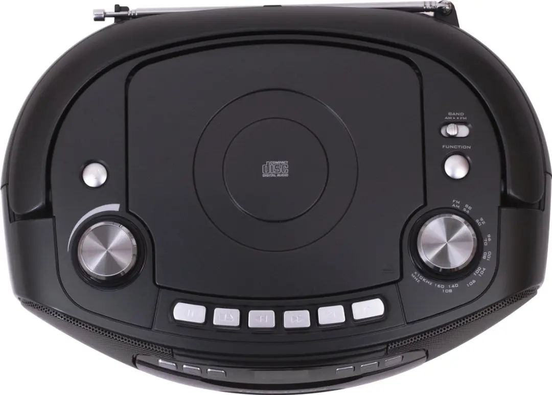 Thomson RK200CD CD-radio met cassettedeck - Zwart - afbeelding 4 van 6