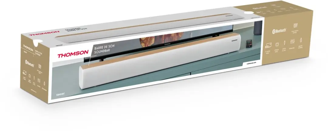 Thomson Cosy SB401BT Soundbar - Wit - afbeelding 6 van 6