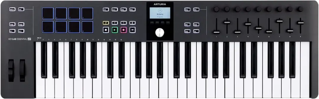 Arturia KeyLab Essential 49 MK3 MIDI Controller