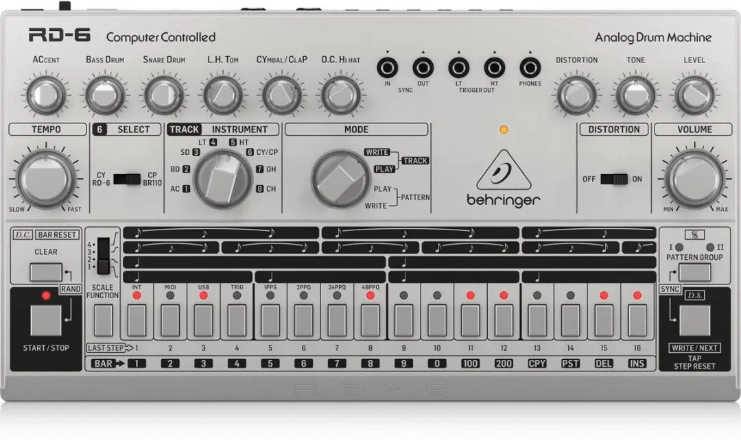 Behringer RD-6 SR Rhythm Designer Drumcomputer