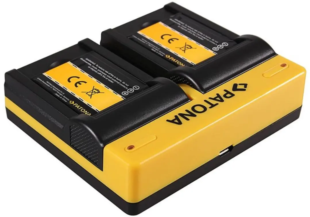 Patona Dual USB Lader voor Panasonic DMW-BCL7 - afbeelding 2 van 2