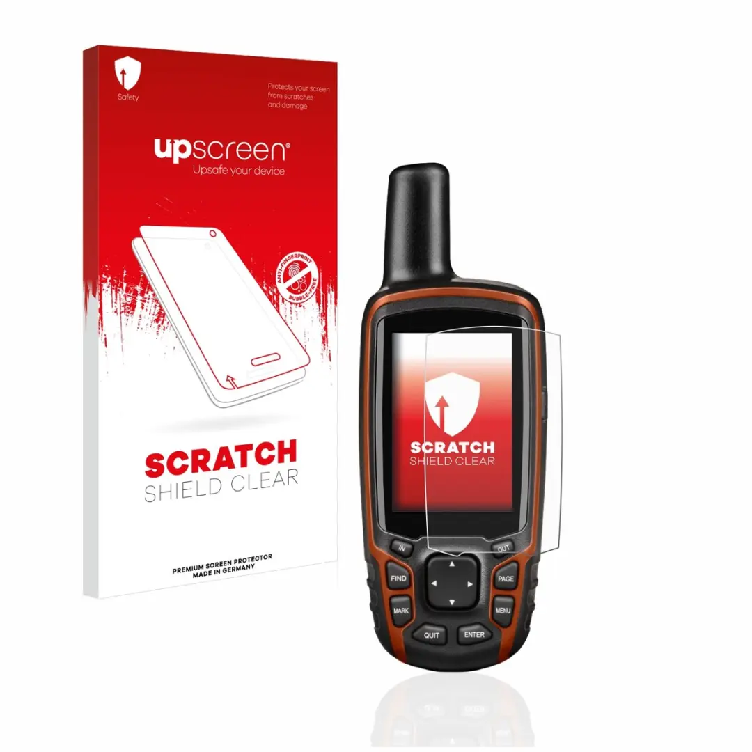 upscreen Scratch Shield Screenprotector Garmin GPSMAP 64s