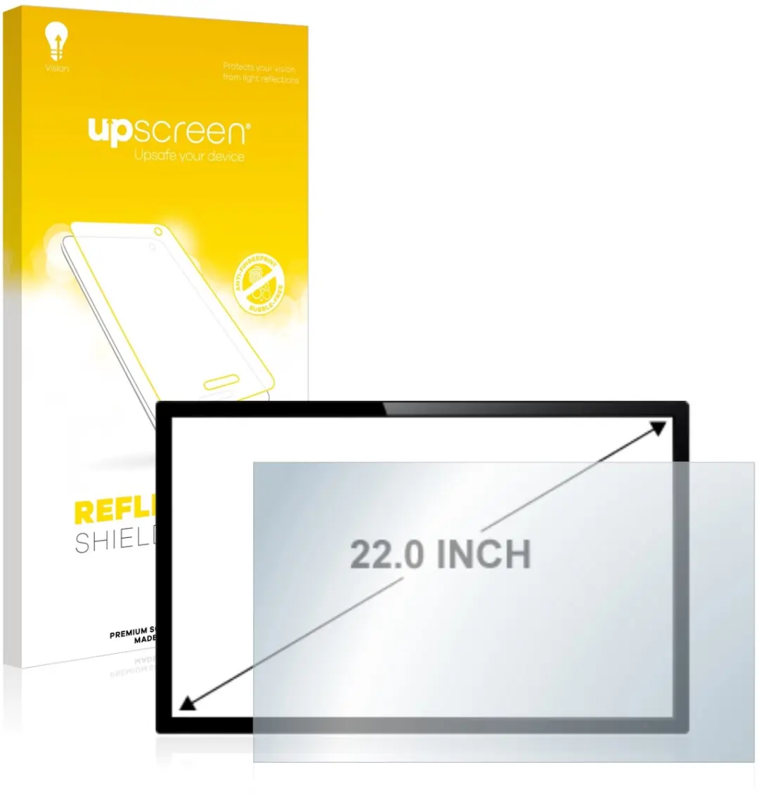 upscreen Screenprotector Touch-Panel 22 inch