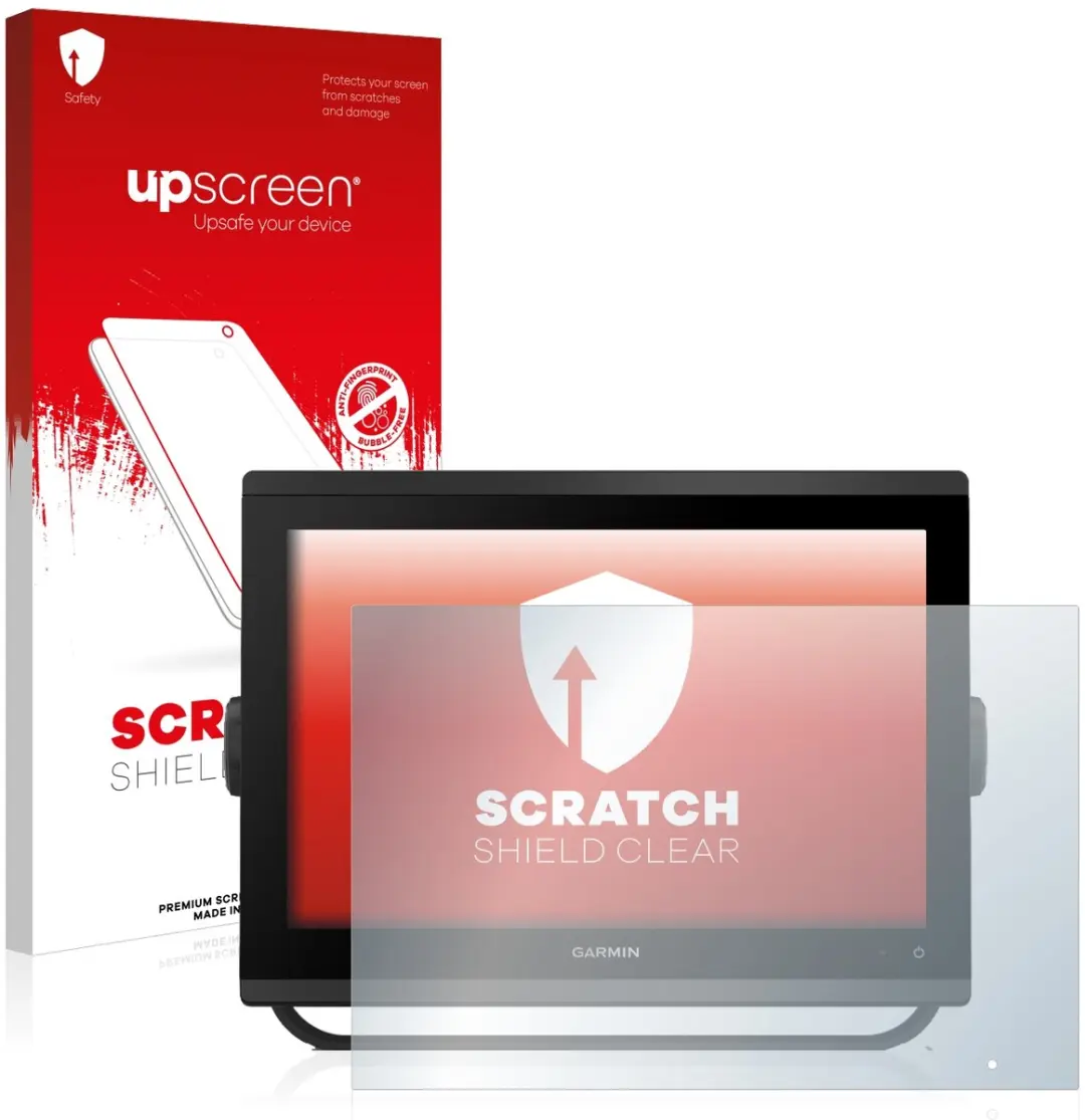 upscreen Scratch Shield Screenprotector Garmin GPSMAP 1223