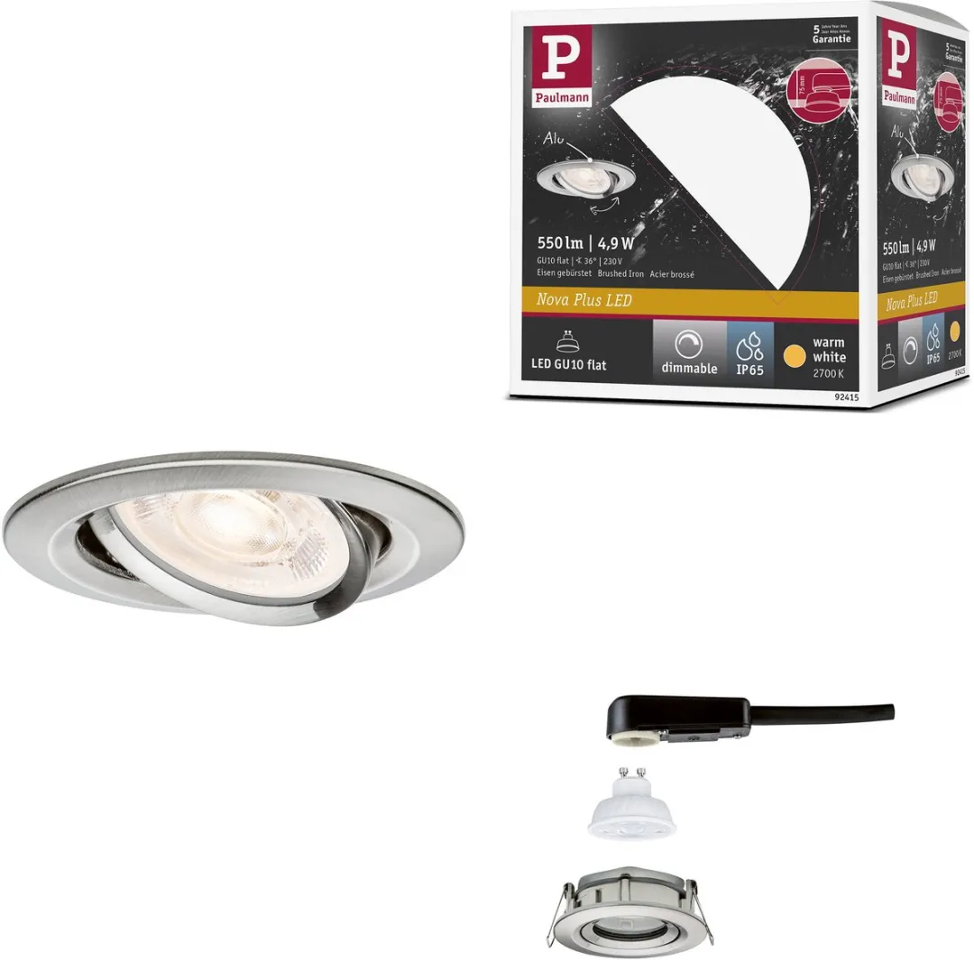 Paulmann Nova Plus GU10 LED-inbouwlamp 4,9W 550lm