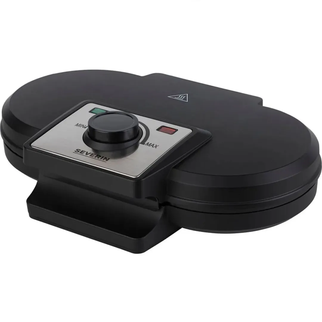 Severin WA 2106 Duo-Wafelijzer 1200W - Zwart - afbeelding 6 van 6