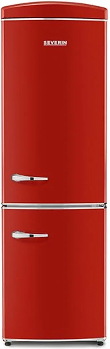 Severin RKG 8997 Koel-Vriescombinatie - 315L - No Frost - Rood