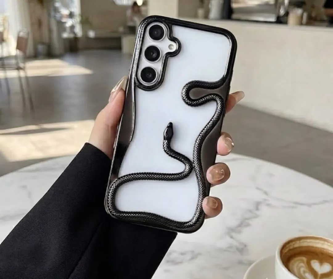 NUVEX Slang Design Hoesje Samsung Galaxy A55 - Zwart