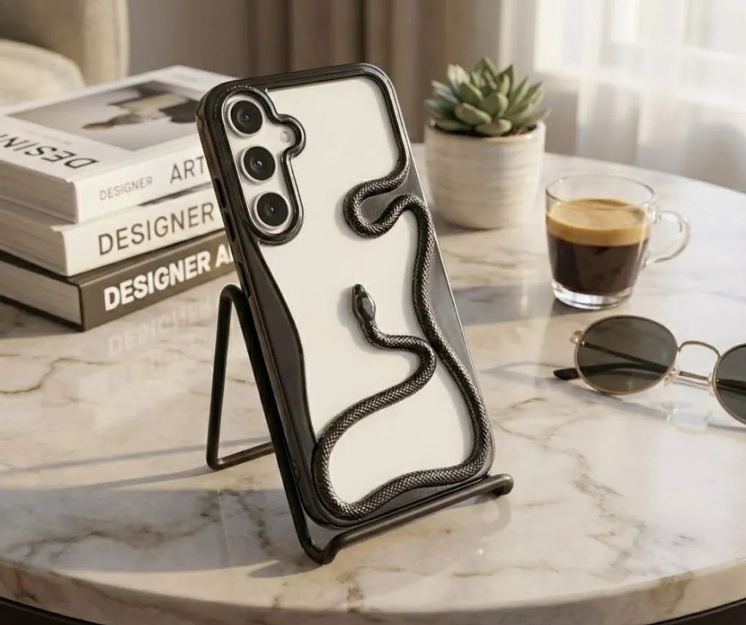 NUVEX Slang Design Hoesje Samsung Galaxy A55 - Zwart