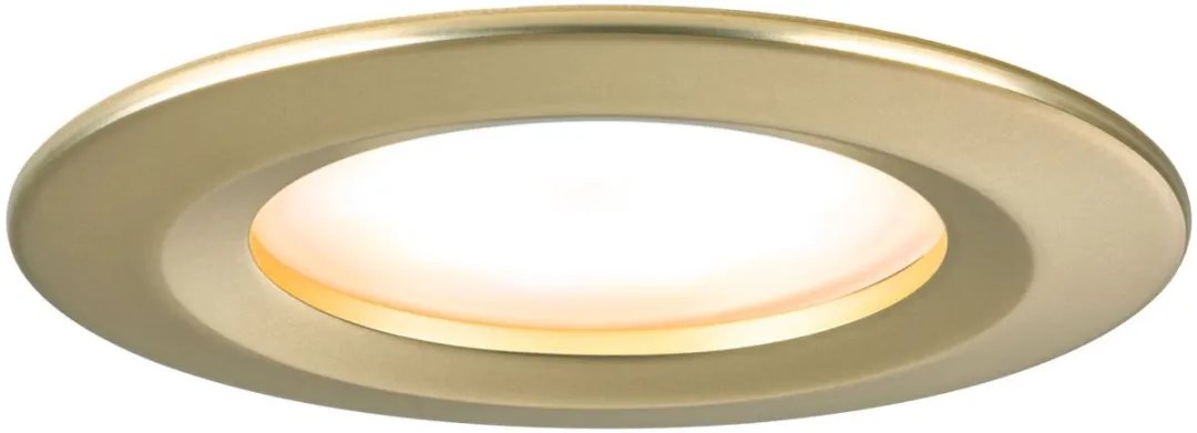 Paulmann Nova Coin Basisset LED-inbouwlamp 3x6W 470lm 2700K - Goud mat