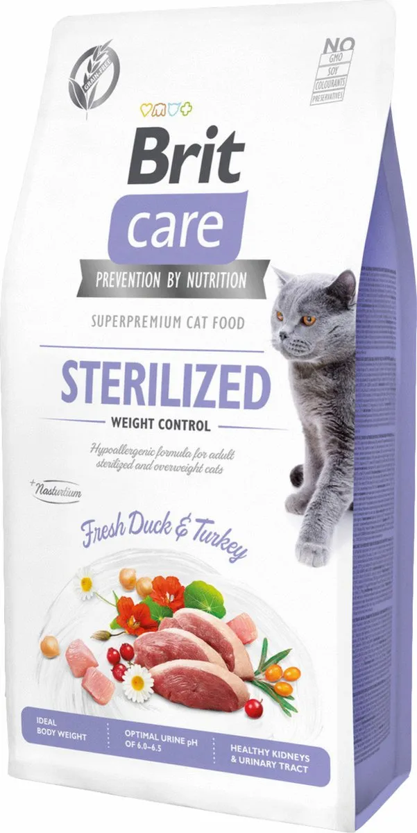 Brit Care Sterilised Weight Control Kattenvoer