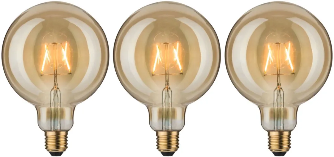 Paulmann 1879 Filament LED Globe G125 E27 3x2,7W 1700K