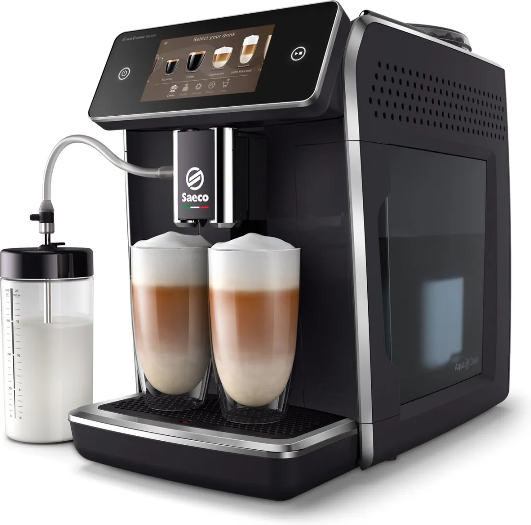 Saeco GranAroma Deluxe SM6680/00 Volautomatische Espressomachine - 18 Drankjes - Grijs