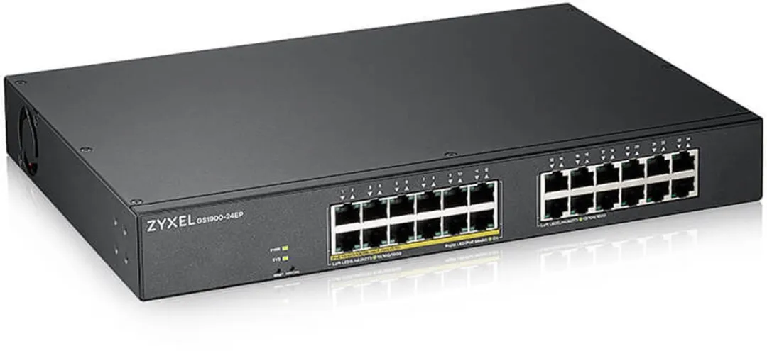 Zyxel GS1900-24EP Switch - 24x PoE 193W - Zwart