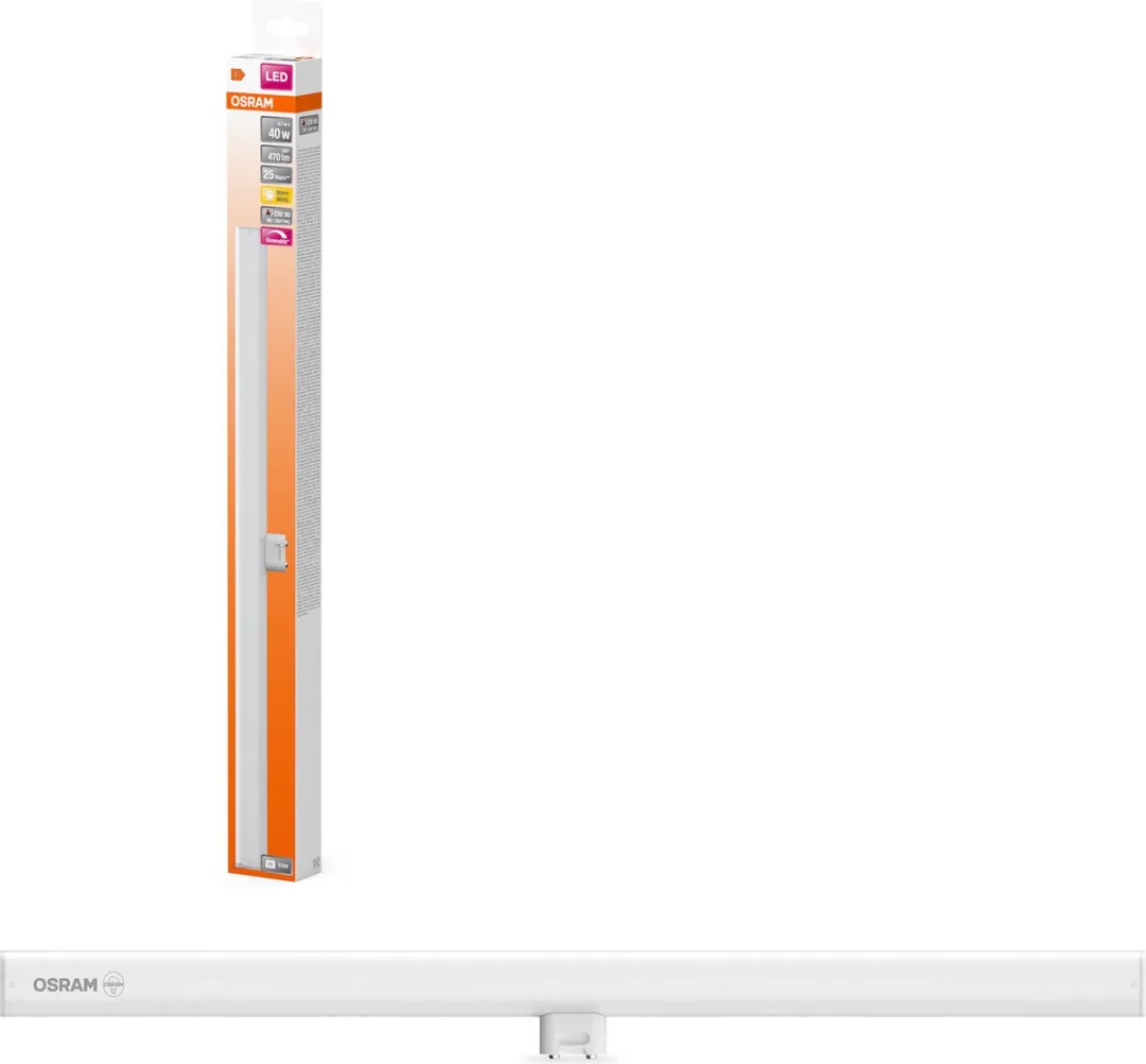 Osram LEDinestra HD S14d 4.7W 470lm - 927 Zeer Warm Wit - Mat