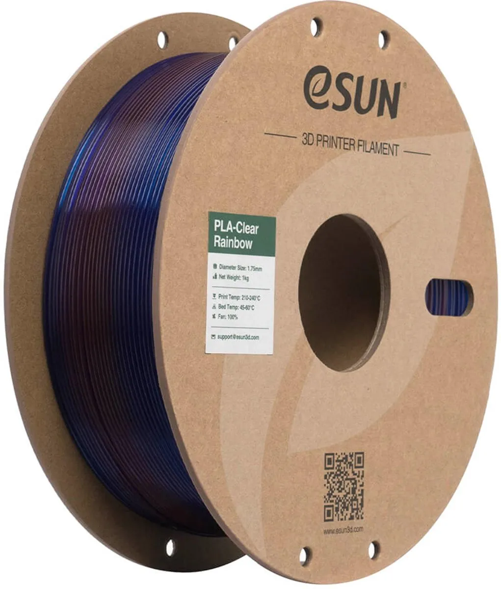 ESUN PLA-Clear Rainbow 1kg
