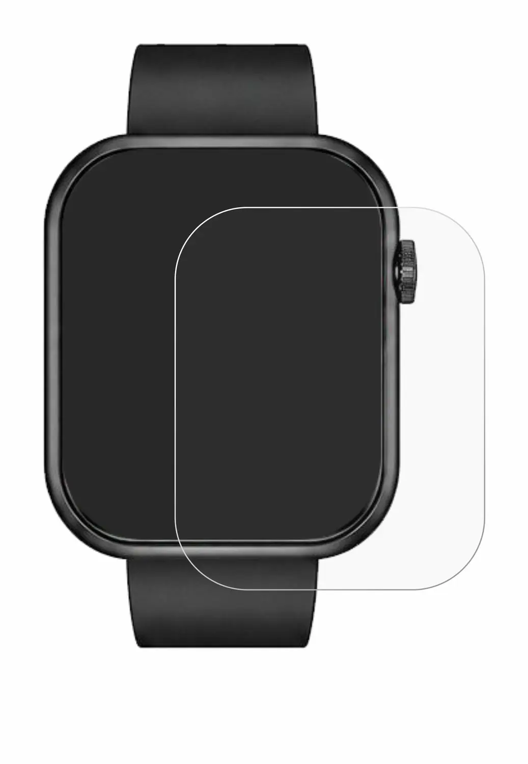 upscreen Screenprotector Vornix Smartwatch 1.85" - afbeelding 5 van 6