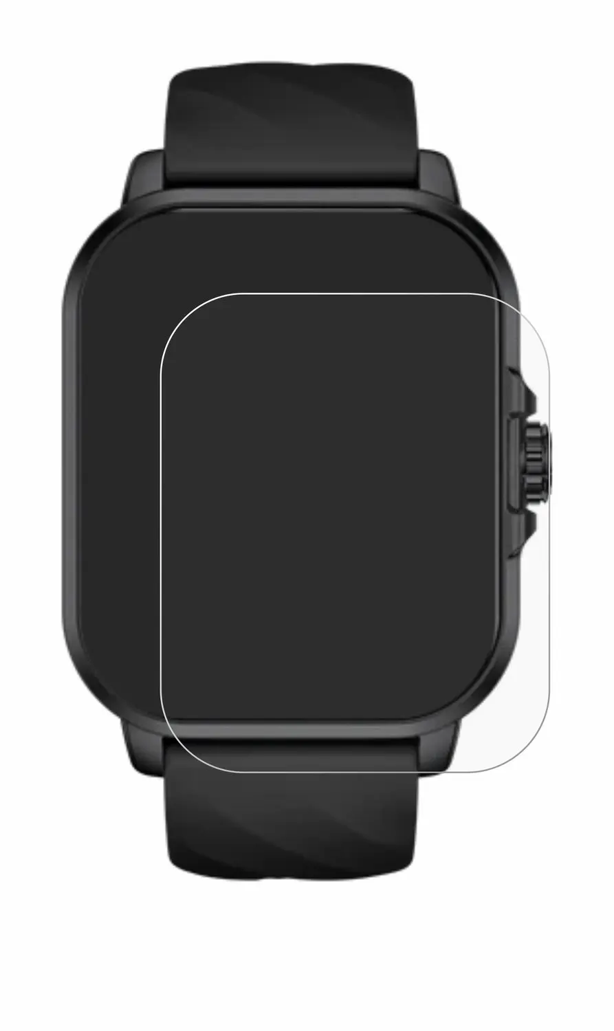 upscreen - Screenprotector voor Black Shark GT3 Neo - Folie Beschermfolie transparant antibacterieel - afbeelding 5 van 6