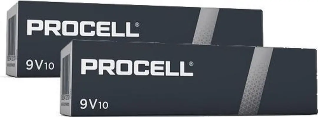 Duracell Procell Alkaline 6LR61 9V Blok MN 1604 9V 20 Stuks. (Box) 4250889661960