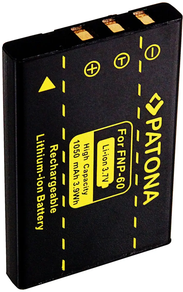 Patona NP-60 Accu 1050mAh - afbeelding 3 van 6