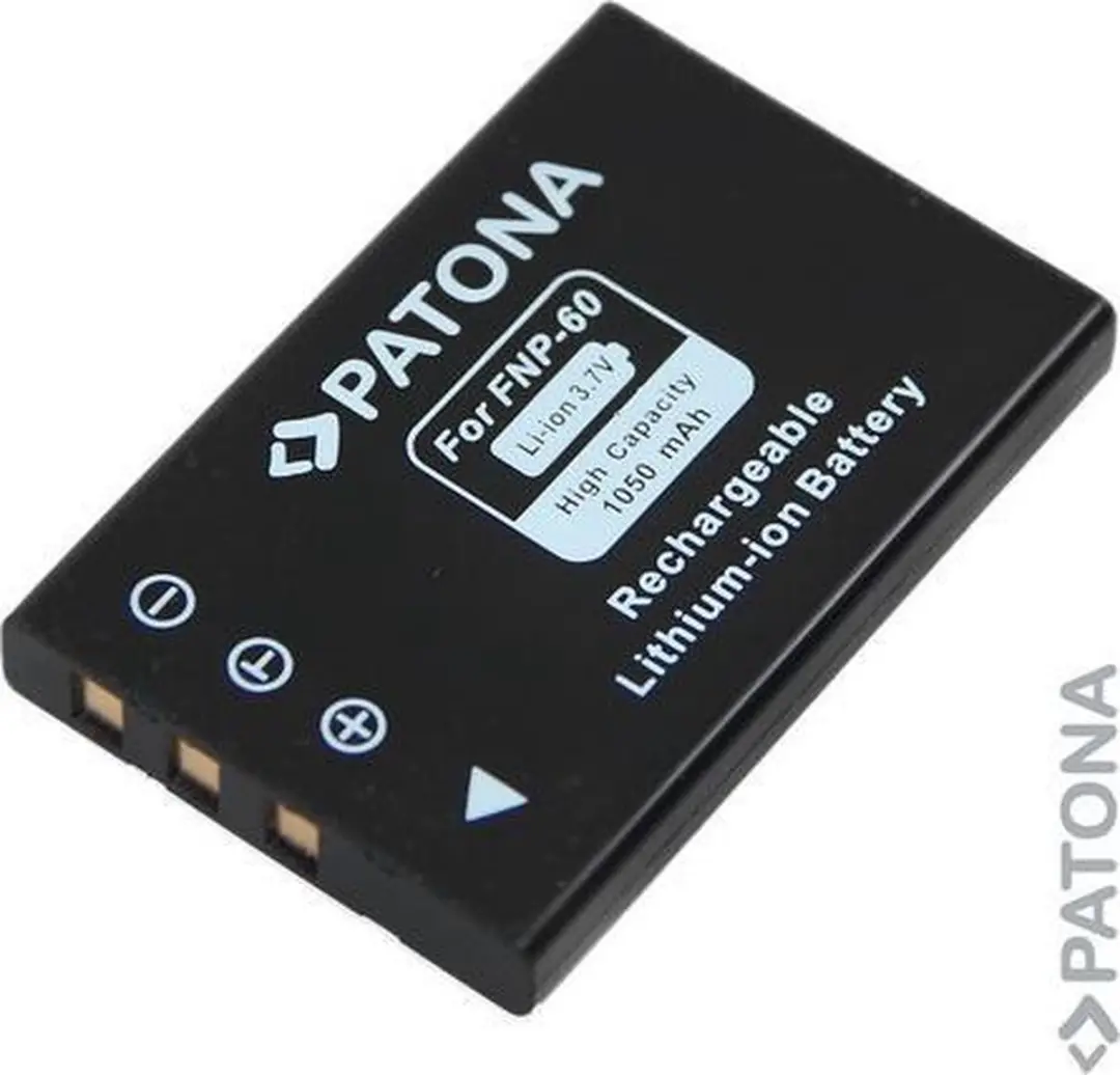 Patona NP-60 Accu 1050mAh - afbeelding 2 van 6