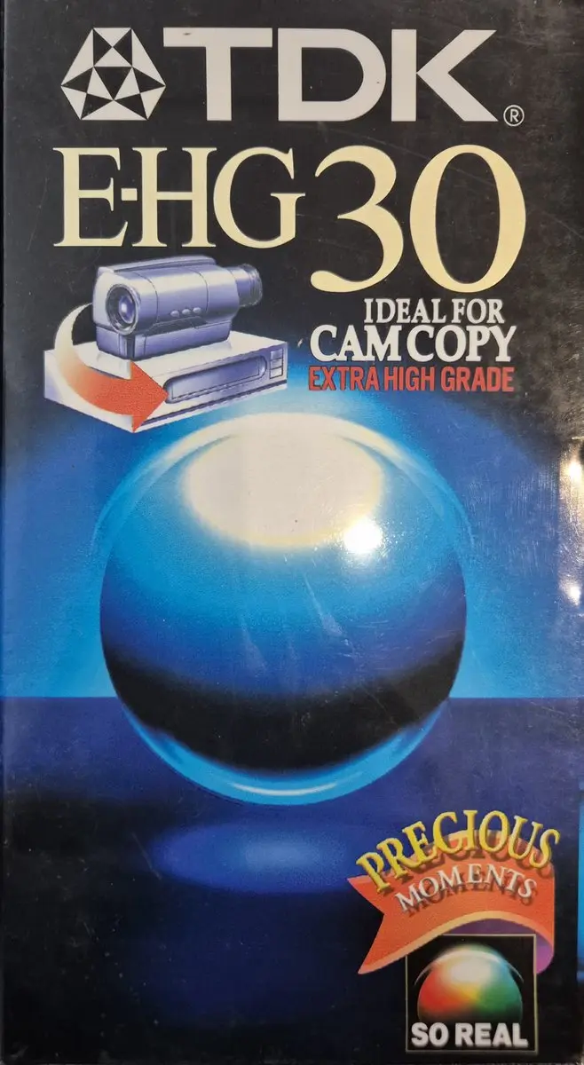 TDK VHS-C EHG 30 opnameband