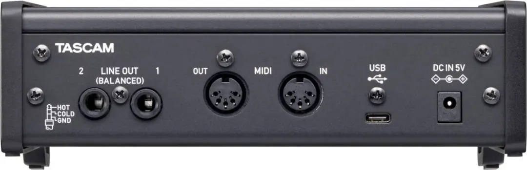 Tascam US-2x2HR USB Audio Interface - afbeelding 3 van 6