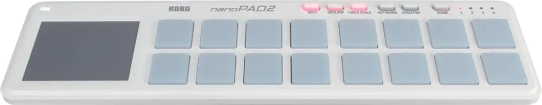 Korg nanoPAD2 KRNANOP2W USB-controller - Wit - afbeelding 2 van 2