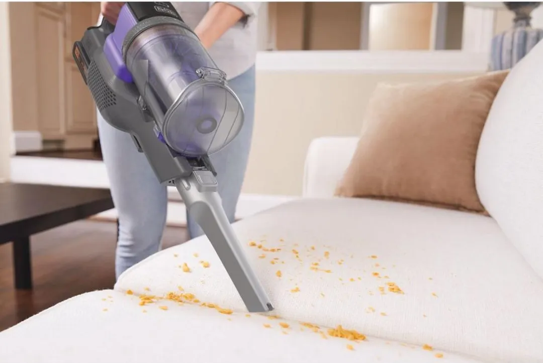BLACK+DECKER BHFEV182CP-QW 4-in-1 PET Stofzuiger 18V 2.0Ah - Paars/Titaniumgrijs - afbeelding 6 van 6