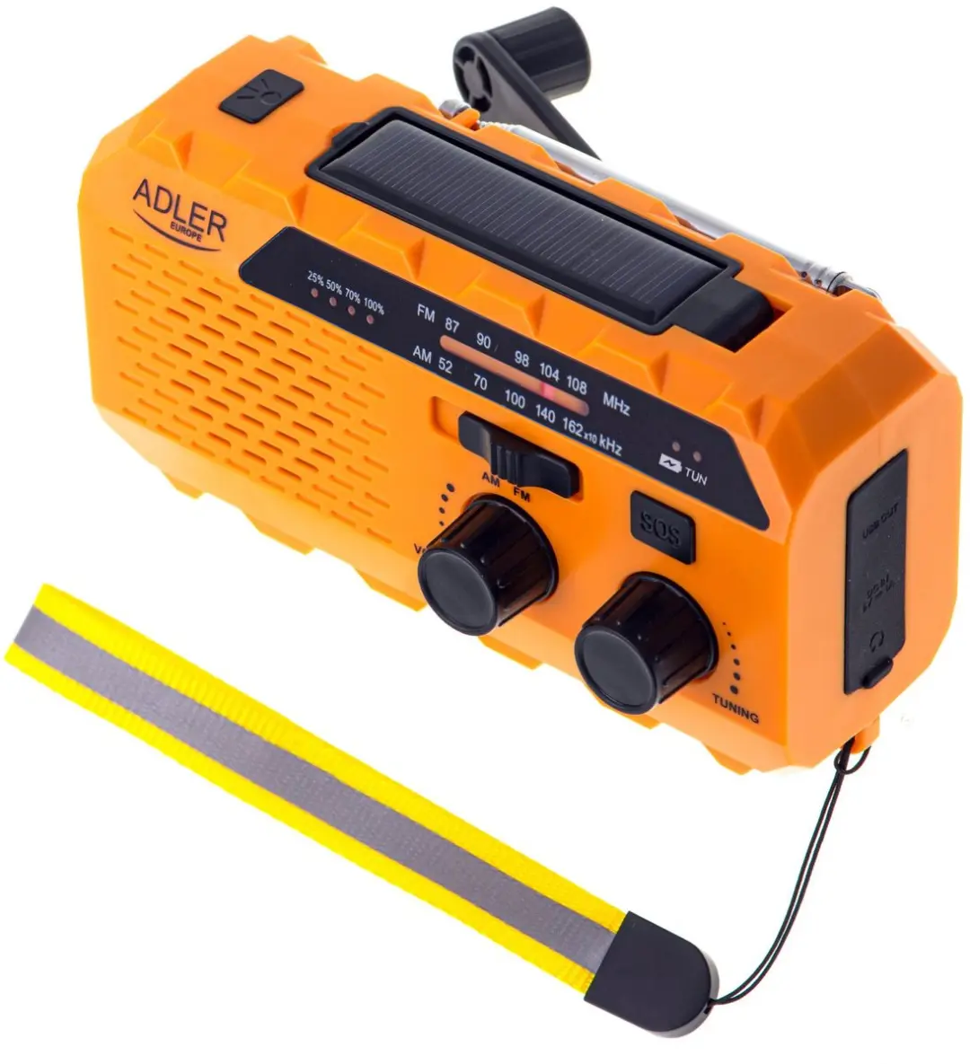 Adler AD 1197 Radio op Zonne-energie