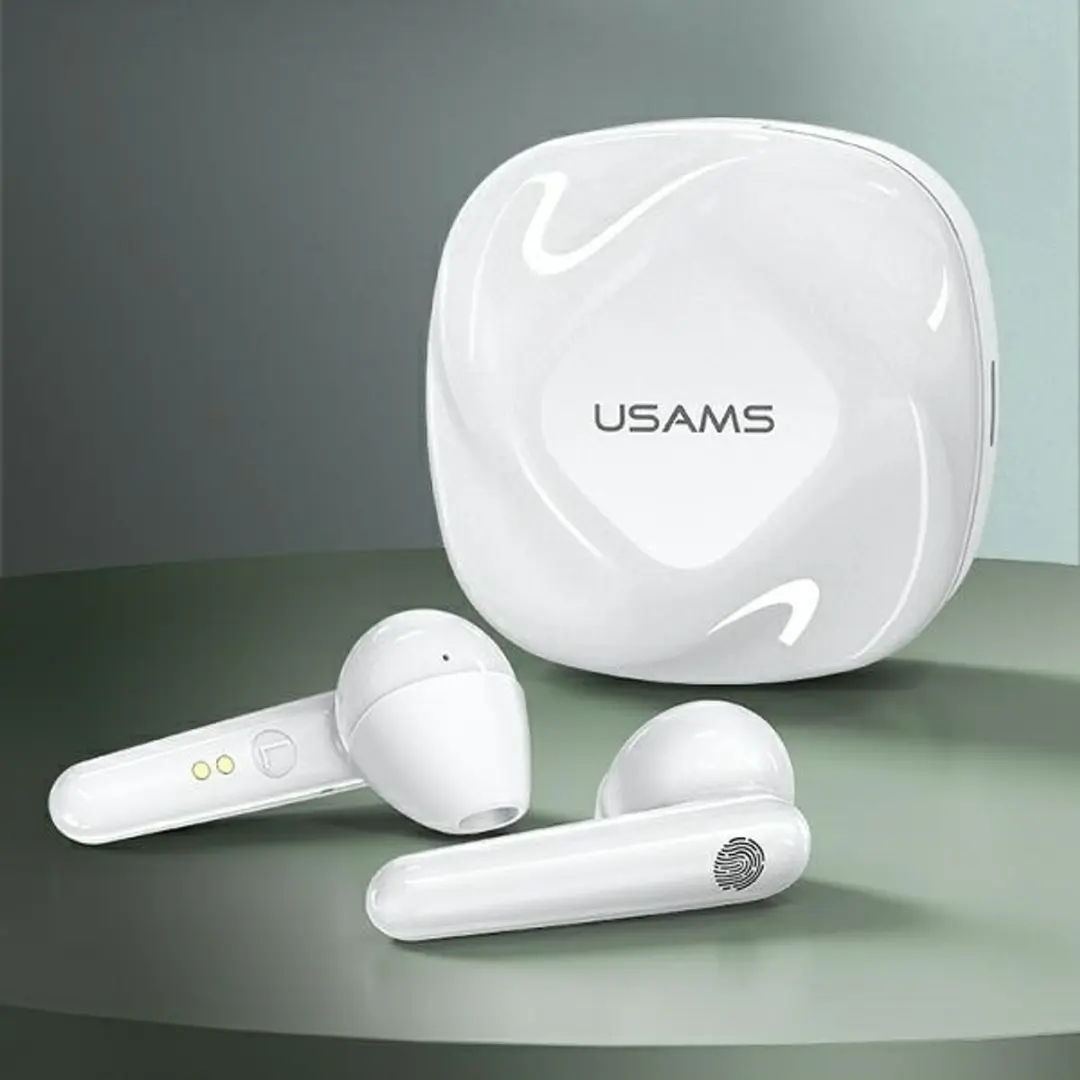 USAMS SD Serie In-ear Koptelefoon - Bluetooth 5.0 - Wit - afbeelding 3 van 5