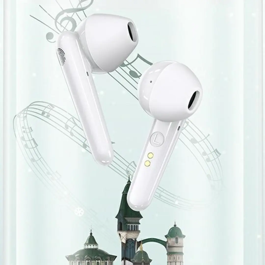 USAMS SD Serie In-ear Koptelefoon - Bluetooth 5.0 - Wit - afbeelding 4 van 5