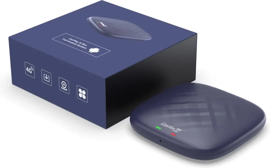 CarlinKit® CarPlay Ai Box 4G LTE Wifi CarPlay voor draadloos Android Auto Youtu